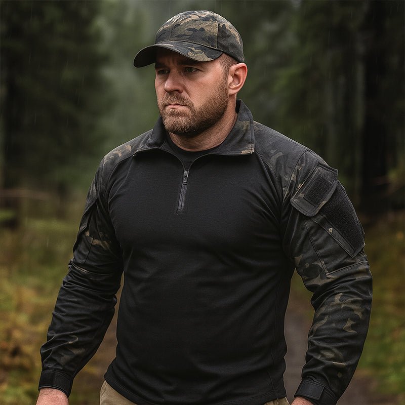 G3 Pro Rapid Assault Combat Shirt With Pockets Dark Camo - TWS USA
