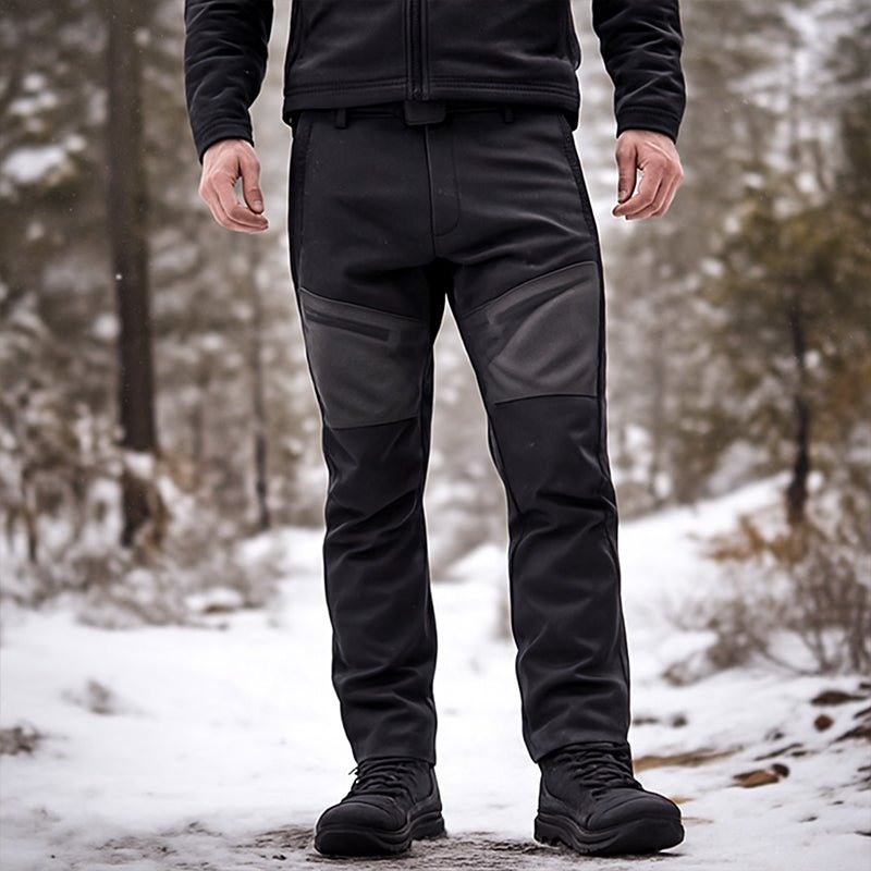 Grampus Softshell Waterproof Tactical Pants for Winter Black - TWS USA