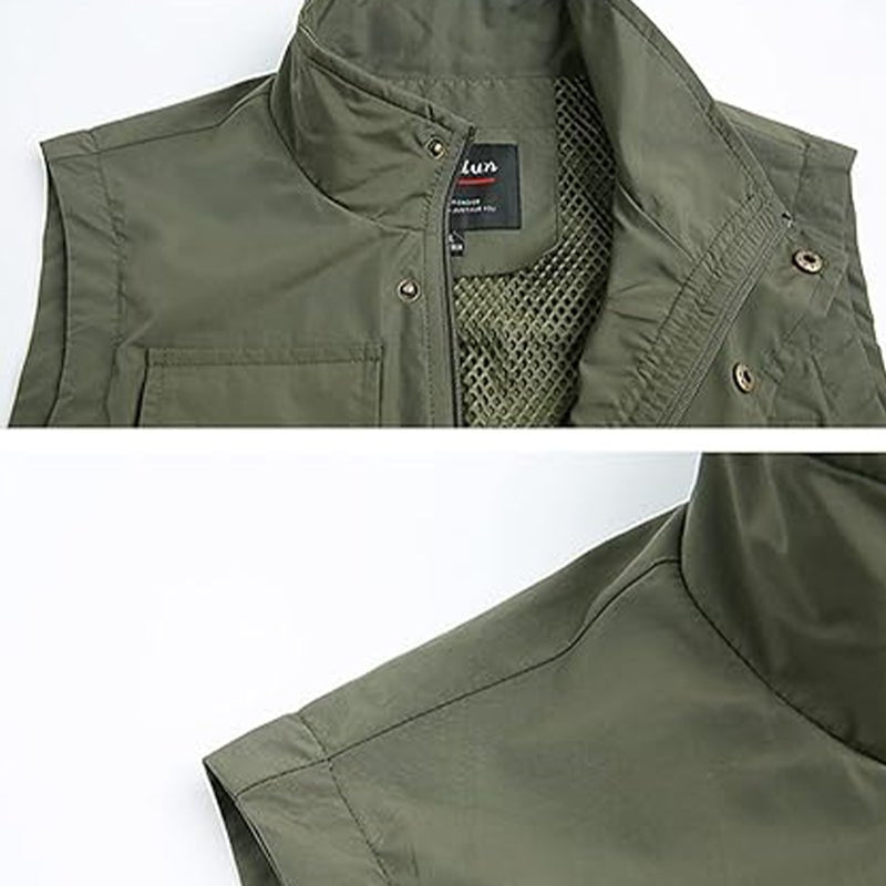 Men’s Classic Utility Cargo Vest - TWS USA