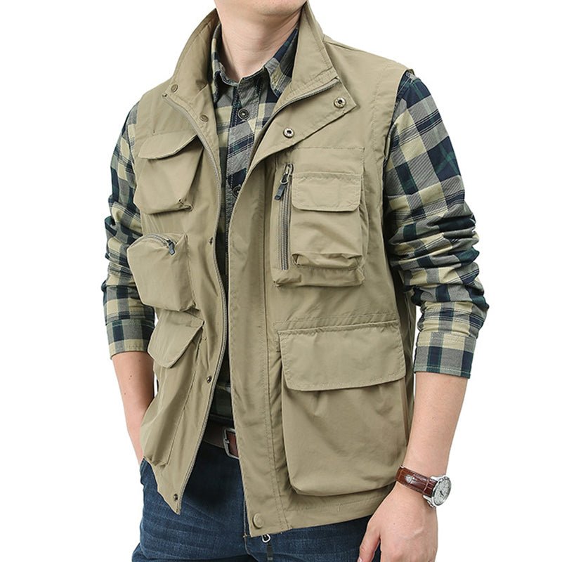 Men’s Classic Utility Cargo Vest - TWS USA