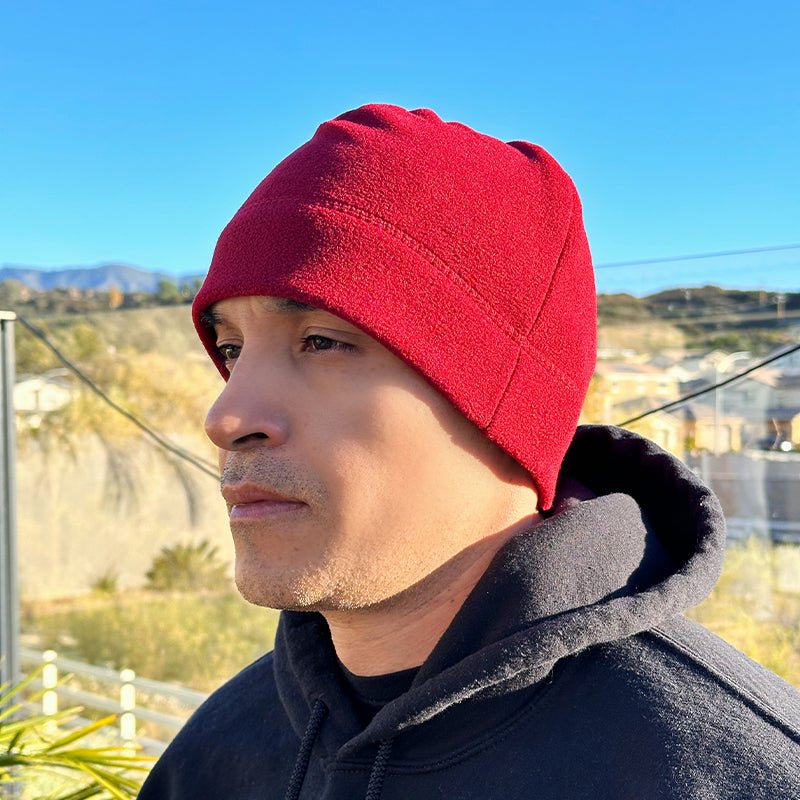 Men's Fleece Tactical Beanie Hat - TWS USA
