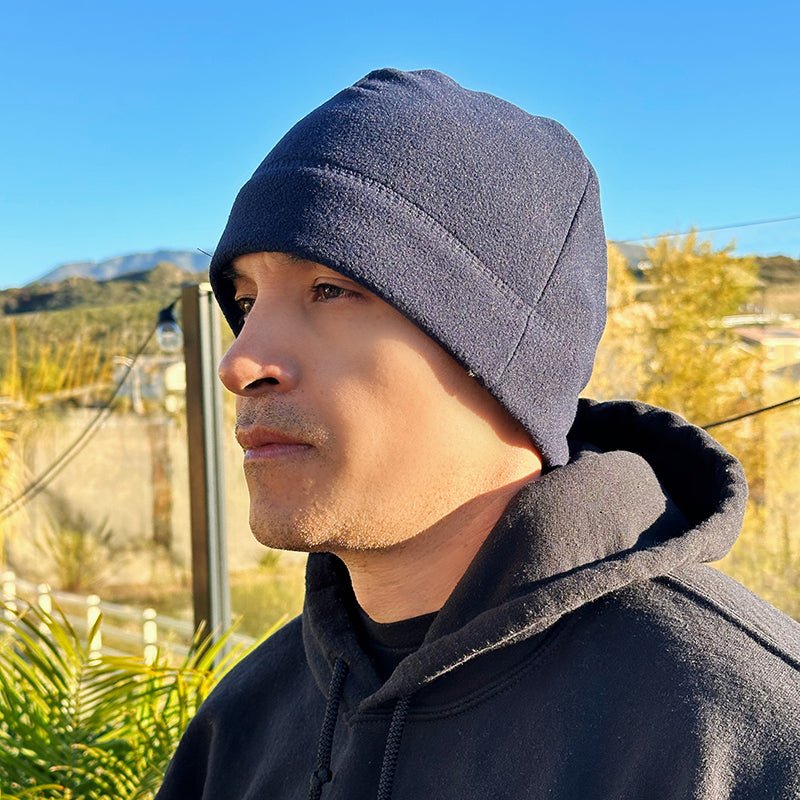 Men's Fleece Tactical Beanie Hat - TWS USA