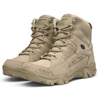 Men's High Top Tactical Outdoor Boots Lightweight Military Boots - TWS USA