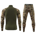 Men's Outdoor Camouflage Underwear Tactical Sports Shapewear Set - TWS USA