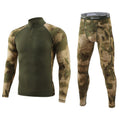 Men's Outdoor Camouflage Underwear Tactical Sports Shapewear Set - TWS USA