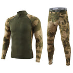 Men's Outdoor Camouflage Underwear Tactical Sports Shapewear Set - TWS USA