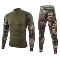 Men's Outdoor Camouflage Underwear Tactical Sports Shapewear Set - TWS USA