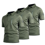 Men's Short Sleeve Quick Dry Battle Top 3 - pack - TWS USA