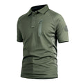 Men's Short Sleeve Quick Dry Battle Top Army Green - TWS USA