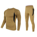 Men's Stretch Thermal Underwear Tactical Sports Shapewear Set - TWS USA