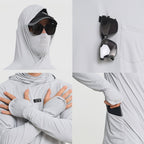 Men's Sun Protective Tactical Hoodie Quick Dry Fishing Shirt - TWS USA