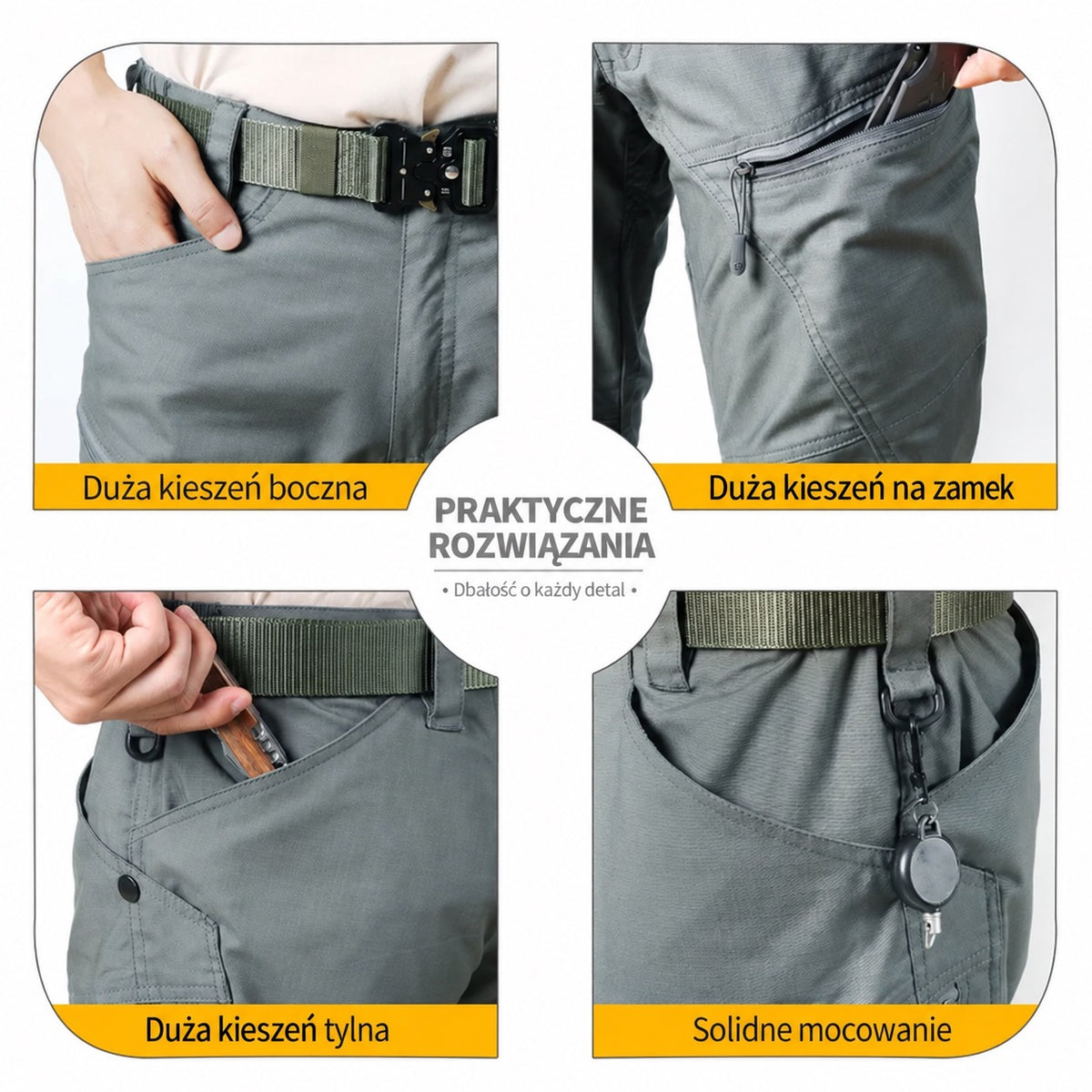 Men's Urban Pro Stretch Tactical Pants Army Green - TWS USA