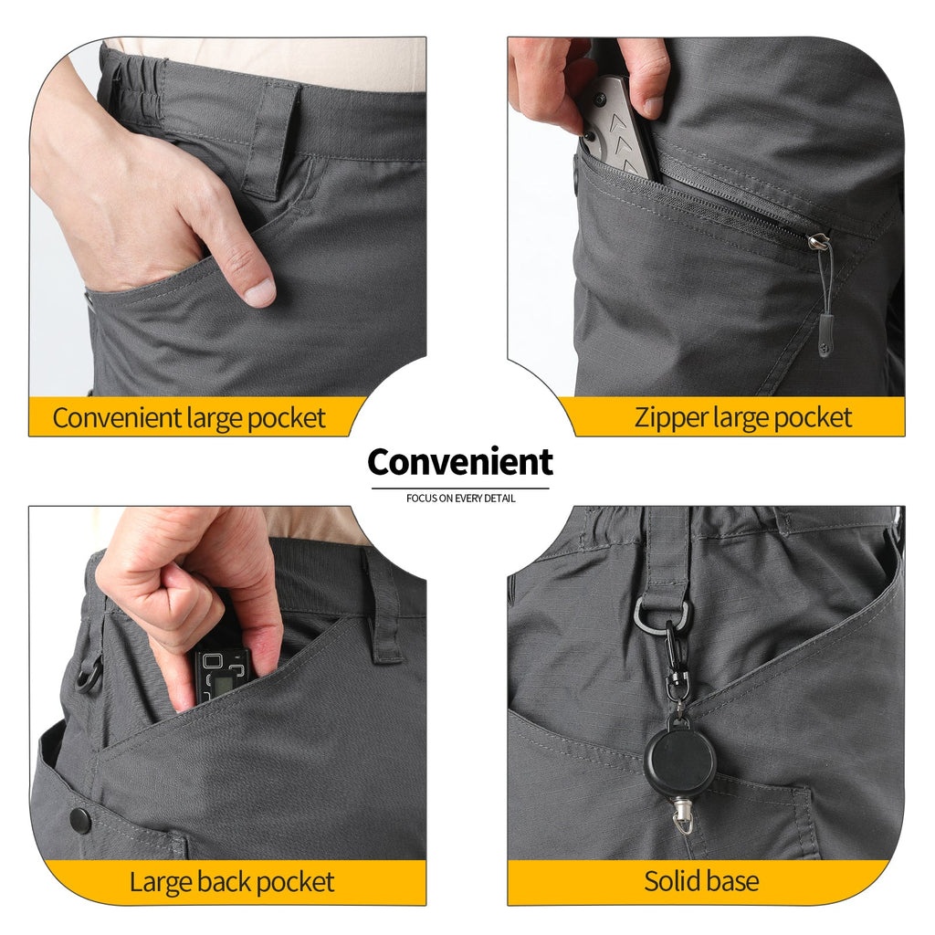 Men's Urban Pro Stretch Tactical Pants Charcoal - TWS USA