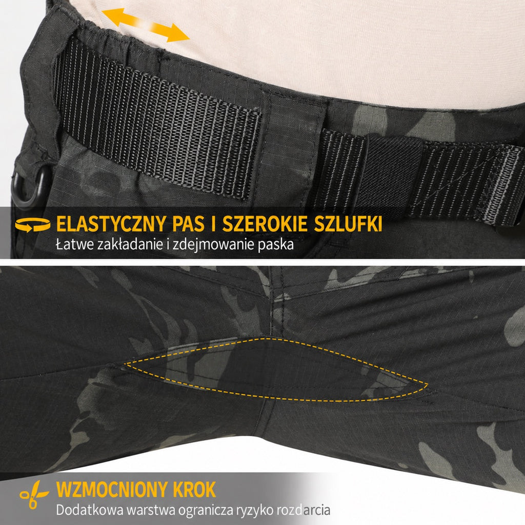 Men's Urban Pro Stretch Tactical Pants Dark Camo - TWS USA