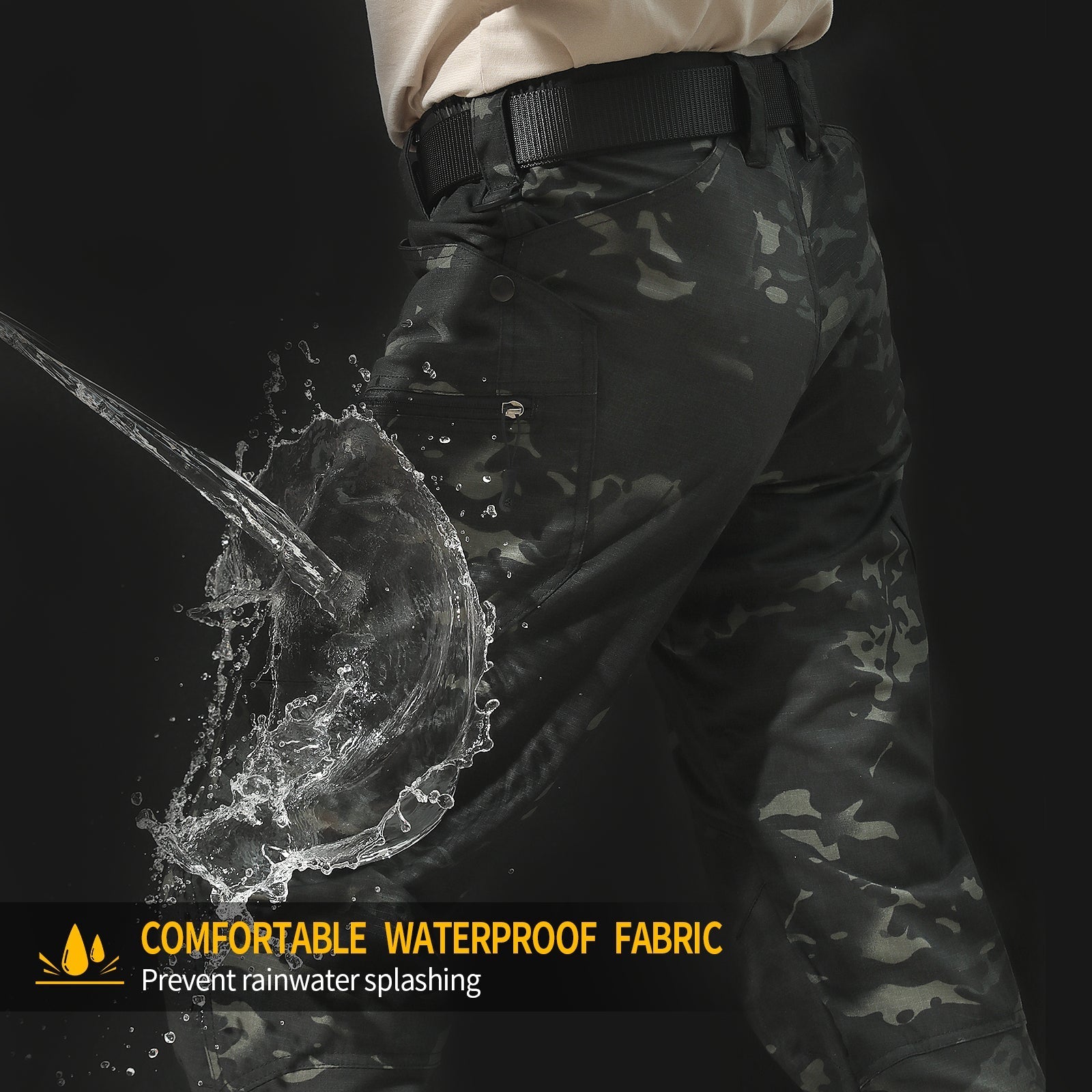 Men's Urban Pro Stretch Tactical Pants Dark Camo - TWS USA