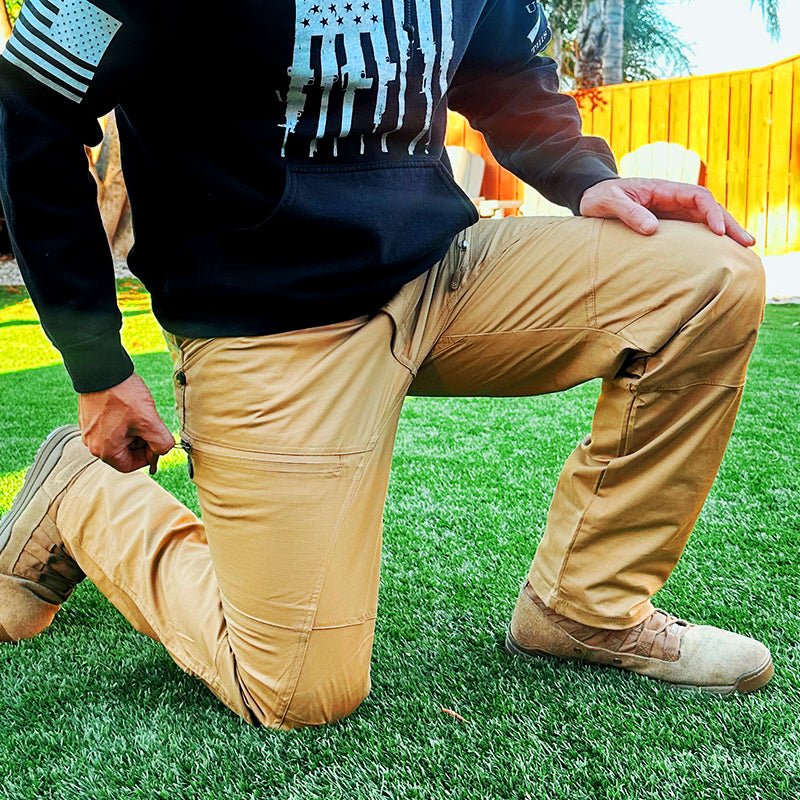 Men's Urban Pro Stretch Tactical Pants Desert Brown - TWS USA