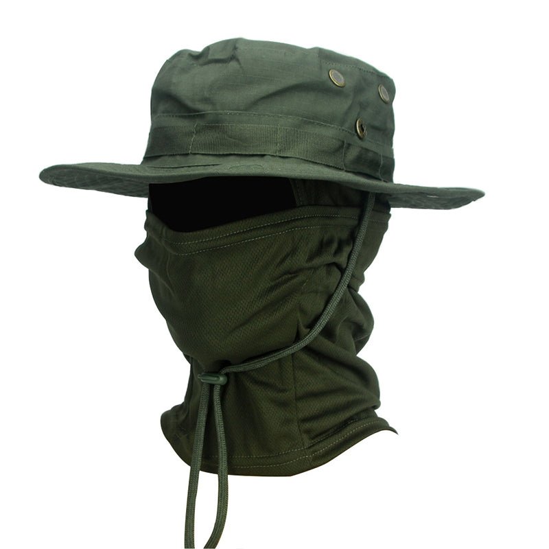 TWS UV Protection Boonie Hat with Balaclava – For Fishing, Hiking, Hunting & Military Use - TWS USA