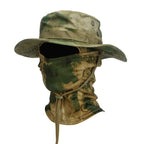 TWS UV Protection Boonie Hat with Balaclava – For Fishing, Hiking, Hunting & Military Use - TWS USA