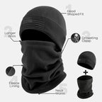 TWS Warm Fleece Beanie Hat Scarf Set - TWS USA